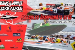 Atpūtas un ceļojumu piedāvājumi 25.05.2025 - 01.06.2025 Pasaules čempionāts GT-15 ātrumlaivām Aizkraukles novada TIC